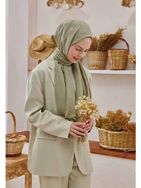 Fresh Scarfs Bambu Şal Nil Yeşili