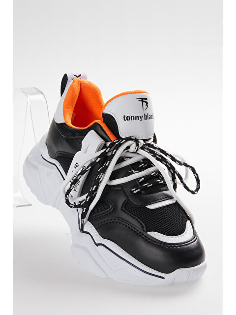 TONNY BLACK Kadın Siyah Beyaz Spor Ayakkabı Tbkpl - S000007399-19351