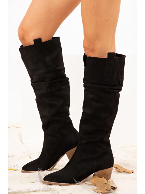 Fox Shoes J404040102 Siyah Kadın Çizme - S000056035-19351