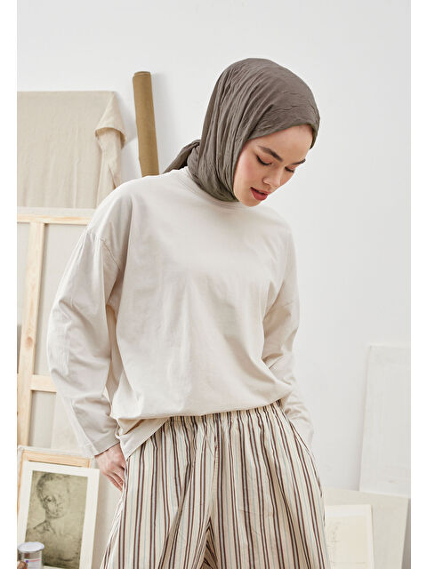 Fresh Scarfs Bambu Şal Füme