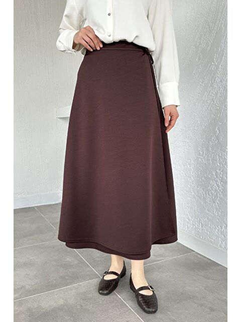 Julude Yandan Bağlamalı Tesettür Etek