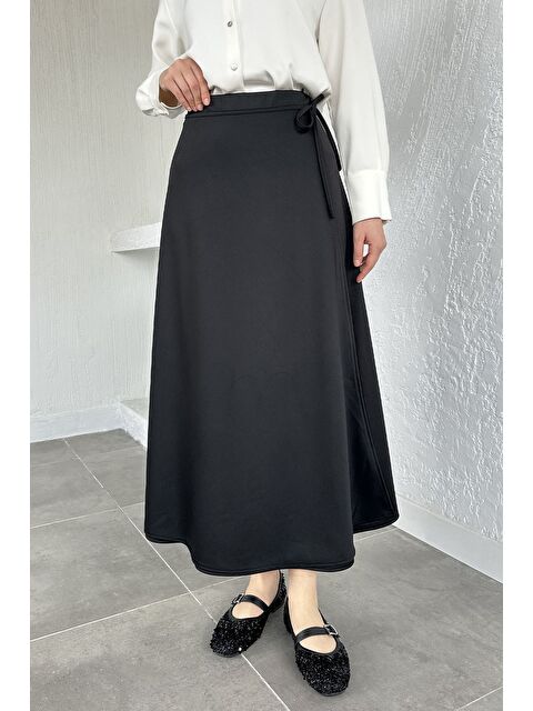 Julude Yandan Bağlamalı Tesettür Etek