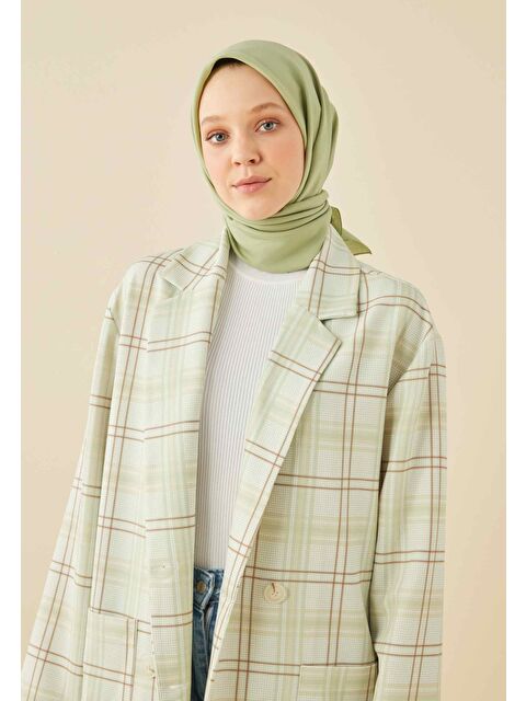 Fresh Scarfs Pamuk İpek Eşarp Çağla Yeşili