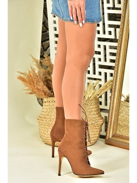 Fox Shoes L3724935 Taba Kadın Bot - S000054676-37454