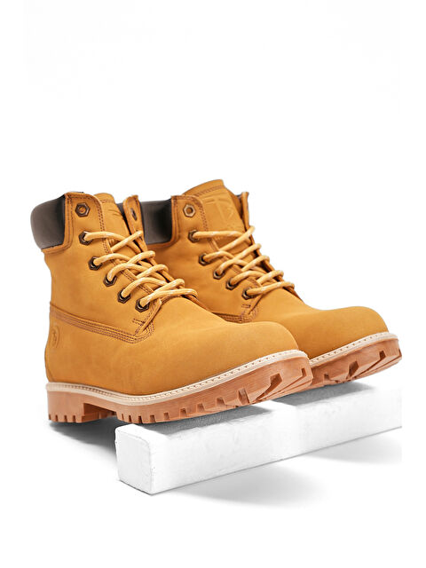 TONNY BLACK Unisex Camel Rahat Kalıp Termo Taban Bot - S000157449-19413