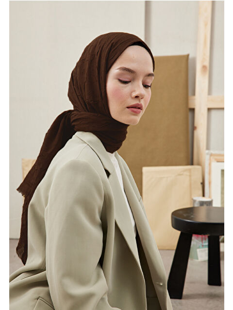 Fresh Scarfs Bambu Şal Kakao