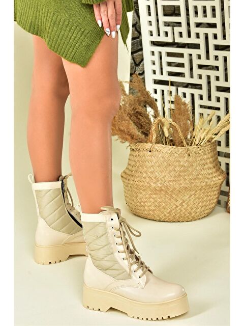 Fox Shoes N2390025 Ten Kadın Bot - S000054689-26407