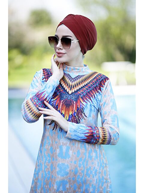 Remsa Mayo Tasarım Tam Kapalı Tesettür Mayo Afrika - S000107826-18657