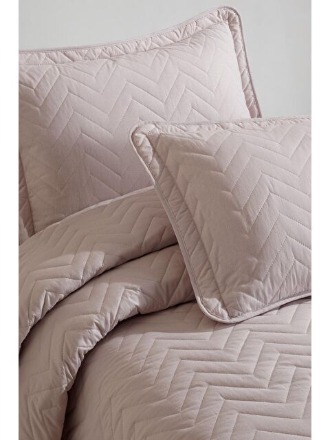 Nordqueen %100 Pamuk Çift Kişilik Yatak Örtüsü  İbiza Bej - S000059739-19928