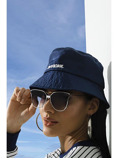 For You Moda Official Nakışlı Safari Şapka - S000020536-21164