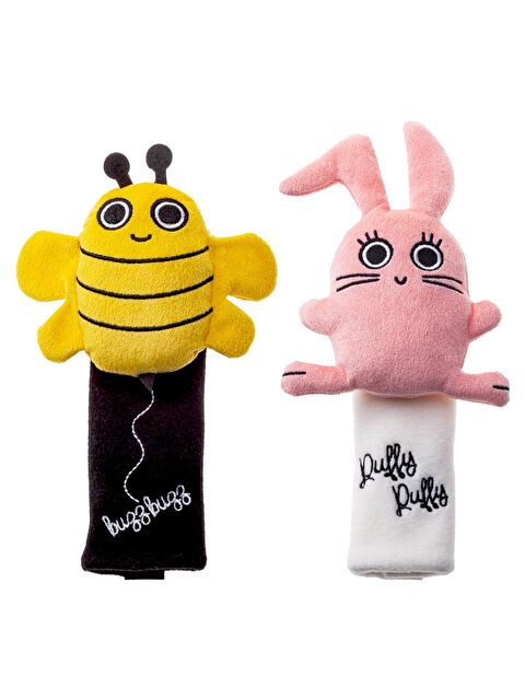 Milk&Moo Emniyet Kemeri Aksesuarı 2 li set Arı Vız Vız ve Çançin - S000012035-23173