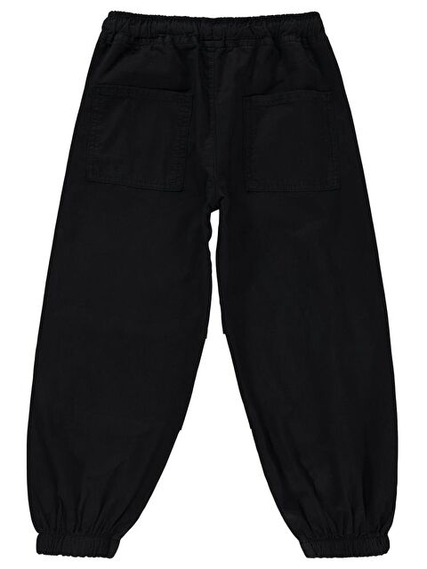 Civil Boys Paçası Lastikli 10-13 Yaş Pantolon - Siyah 12-13 Yaş - S000382148-19351