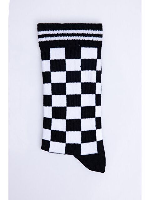 TUDORS Unisex Çizgili Kolej Tenis Çorabı