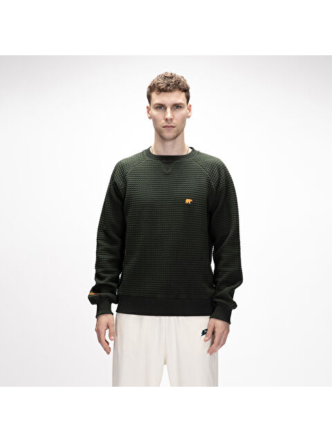Bad Bear Diez Erkek Haki Sweatshirt - S000476262-18547