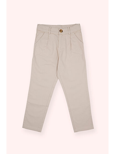 Panço Erkek Çocuk Cepli Bej Pantolon - S000319994-19928
