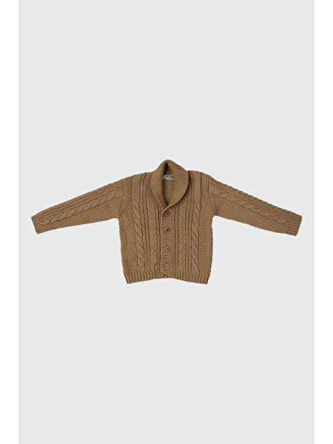 Panço Erkek Bebek Bej Triko Hırka - S000318969-19928