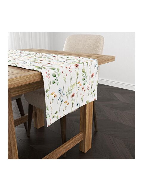 Evmila Çiçek Desenli Runner Modeli 40x140 cm - S000084955-23173