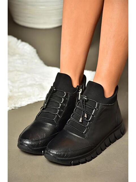 Fox Shoes R5553010 Siyah Kadın Bot - S000081392-19351