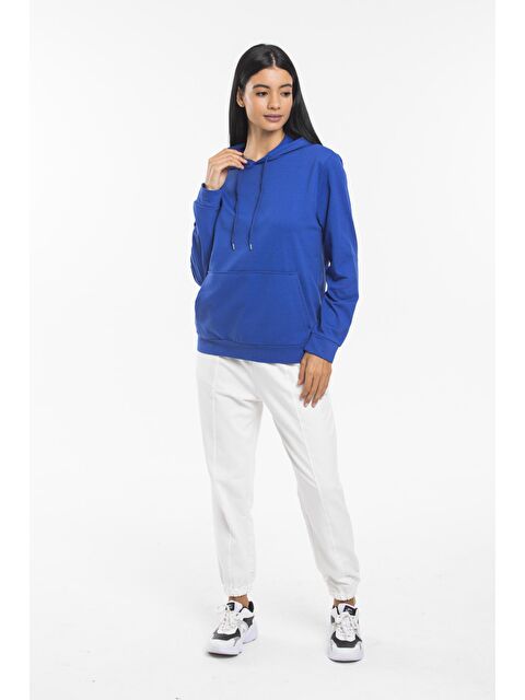 Süperlife Kadın Kapüşonlu Oversize Fit Sweatshirt spr21k55 - S000014629-23710