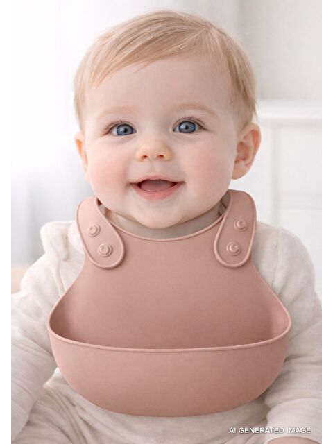 Bibs Bebek Düğmeli Mama Önlüğü - S000002737-20024