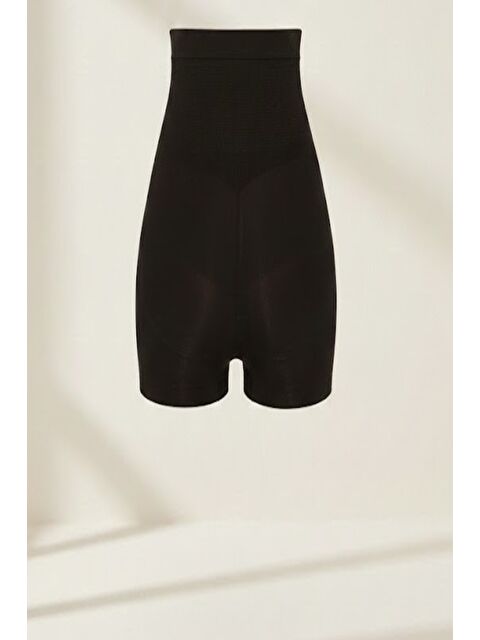 C&City C12055 Masaj Özellikli Kısa Paça Korse Siyah - S000222326-19351