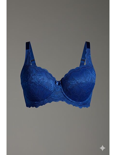 C&City Dantelli Desteksiz Sütyen C18042 Saks - S000222045-23710