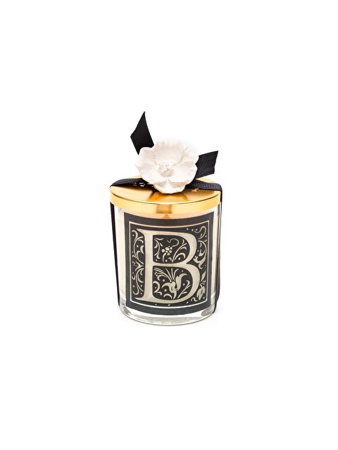 Missi Kişiye Özel B Harfi Yasemin Sandal Vegan Mum (140 gr) - S000077616-19965