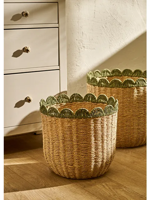 Bella Maison Cloud Sepet Yeşil (30x30 cm)