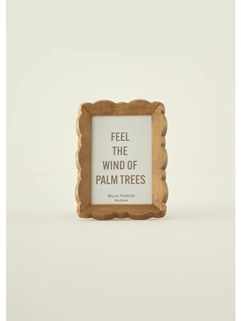 Bella Maison Poetry Dekoratif Çerçeve Kahverengi (14x2x19 cm) - S000502988-19413