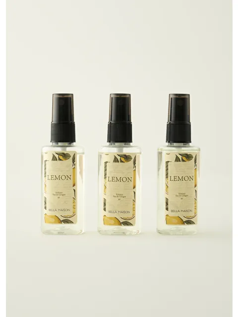 Bella Maison Lemon Kolonya 3'lü Sarı (50 ml) - S000442869-20072