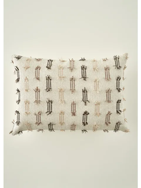 Bella Maison Dekoratif Kırlent Kılıfı Bej (35x50 cm)