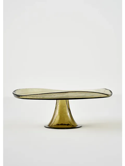 Bella Maison Geo Kek Standı Yeşil (27x10 cm)