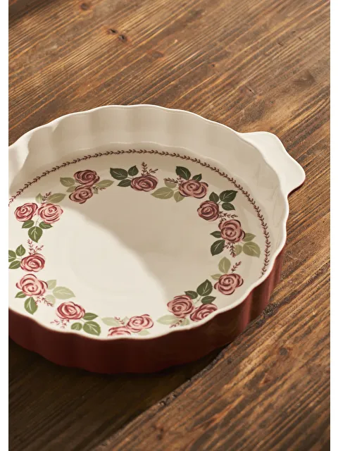 Bella Maison Rose Porselen Fırın Kabı Pembe (33x29x6 cm) - S000474048-20024