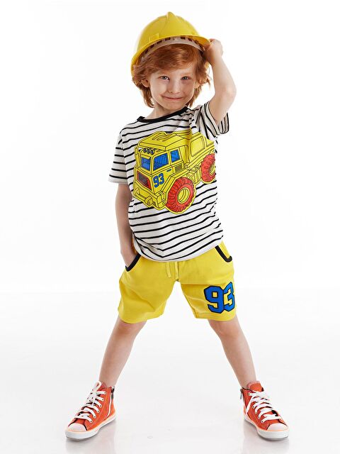 Denokids 93 Truck Erkek Çocuk Şort Takım - S000009382-23173