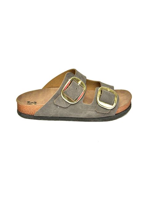 Fox Shoes P7775174 Kahverengi Kadın Terlik - S000052190-19413