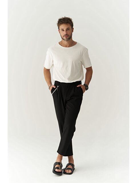 Mai Collection Myles  Siyah Erkek Pantolon