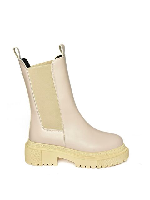 Fox Shoes T6524490 Bej Kadın Bot - S000356732-19928