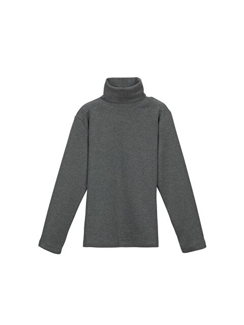 Lovetti Gri 4 Kız Çocuk Tam Balıkçı Badi - S000053598-29396