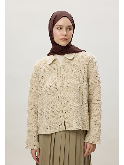 Fresh Scarfs İnce Pamuk Vual Şal Bitter