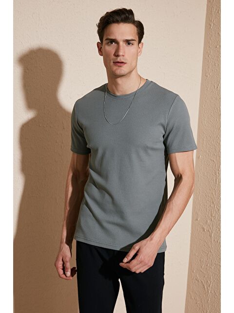 Buratti %100 Pamuk Regular Fit Bisiklet Yaka Tişört 5902407 - S000008324-17354