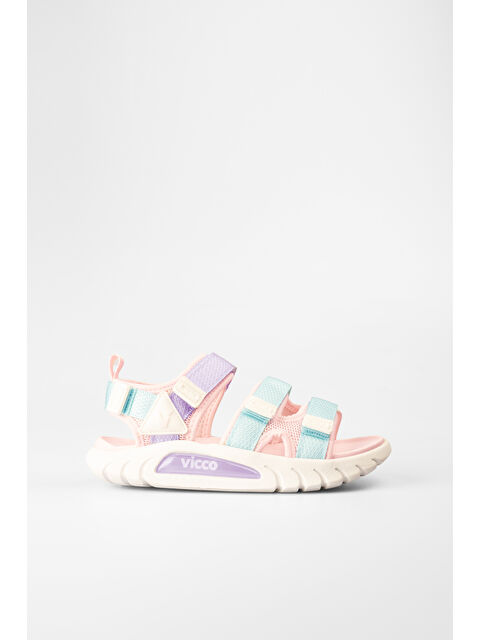 Vicco Cube Hafif Kız Okul Öncesi Pudra Sandalet - S000379585-7152