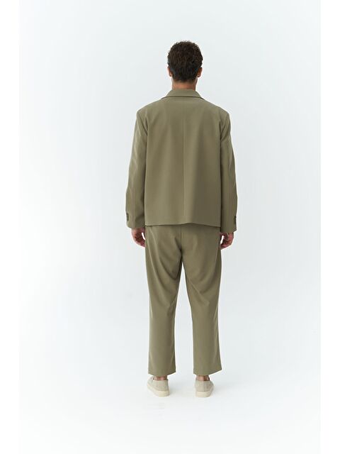 Mai Collection Gabriel Haki Erkek Ceket Pantolon Takım