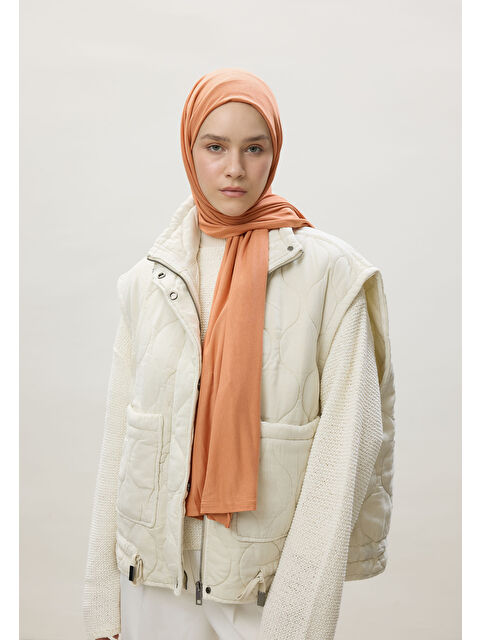 Fresh Scarfs Penye Şal Badem
