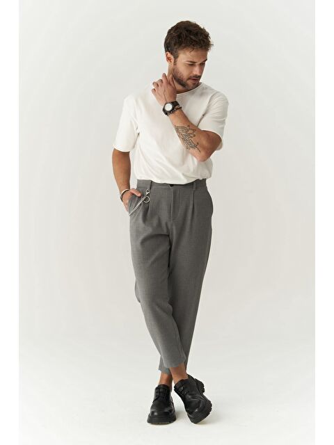 Mai Collection Myles  Füme Erkek Pantolon