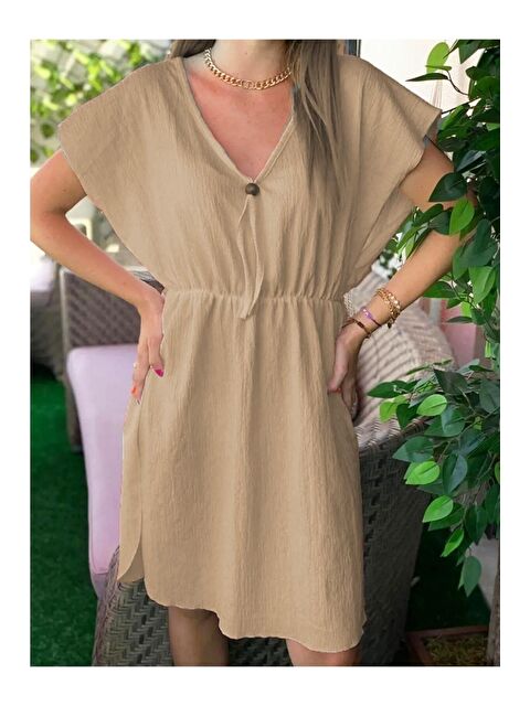 Trendseninle Kadın Bej Pareo - S000154831-19928