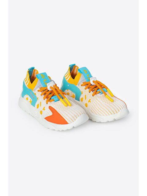 Letoon Yuvarlak Burunlu Bağcıklı Kız Çocuk Spor Ayakkabı - S000060395-20063