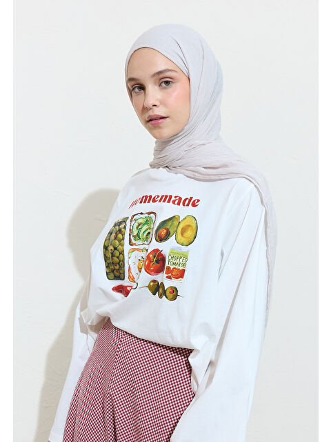 Fresh Scarfs Sea Salt Foam Pamuklu Keten Şal