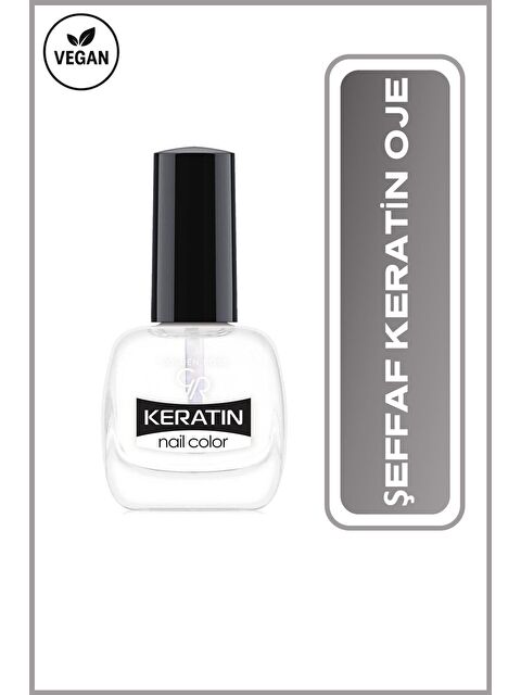 GOLDEN ROSE Oje - Keratin Nail Color Clear