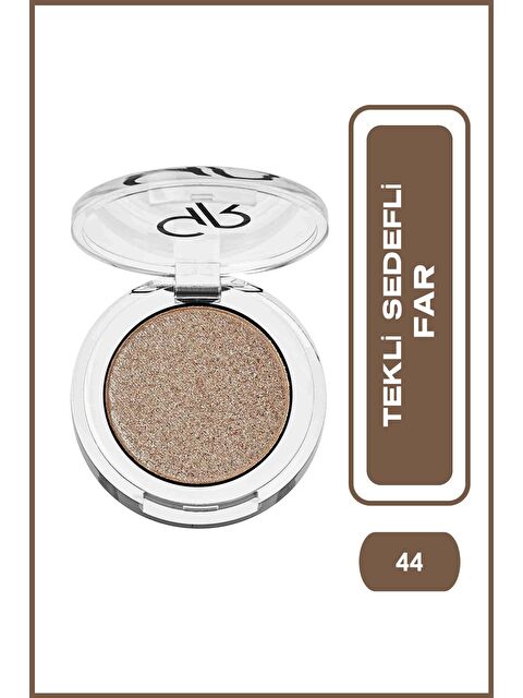 GOLDEN ROSE Soft Color Pearl Mono Eyeshadow No: 44 Pearly Sparkle - Tekli Sedefli Far