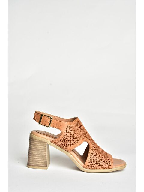 Fox Shoes U5556304 Taba Kadın Topuklu Ayakkabı - S000369022-14955
